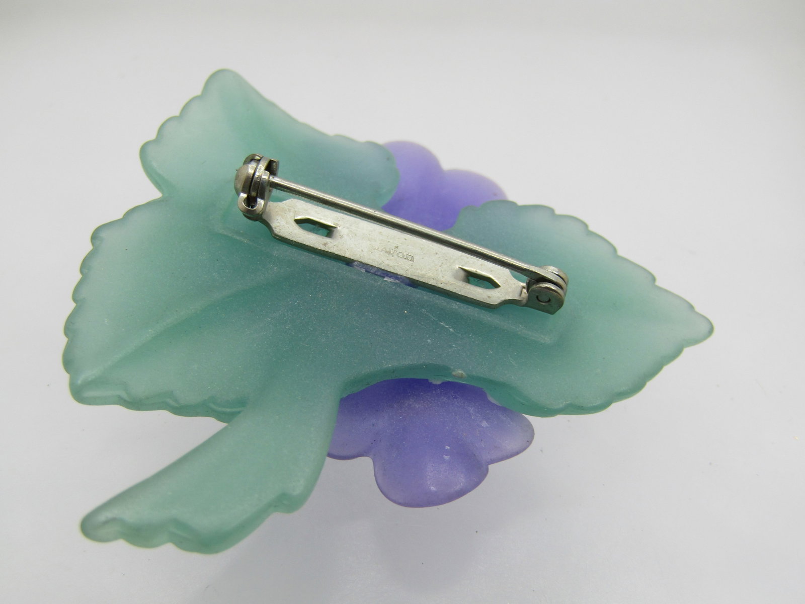 Vintage Avon Violets Brooch, 2" by 1.75", 1970's-1980's - 5