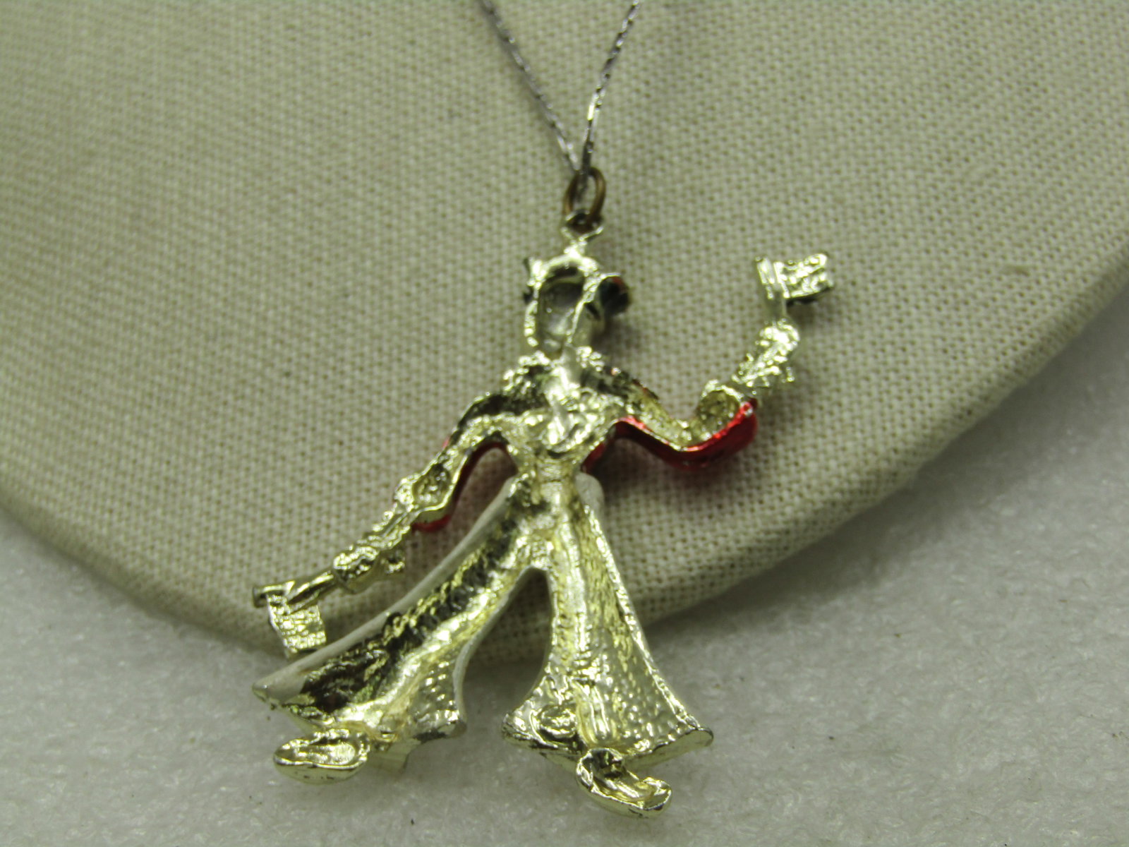Vintage Enameled Sailor Necklace, 28", 1950s-1960's, - 3