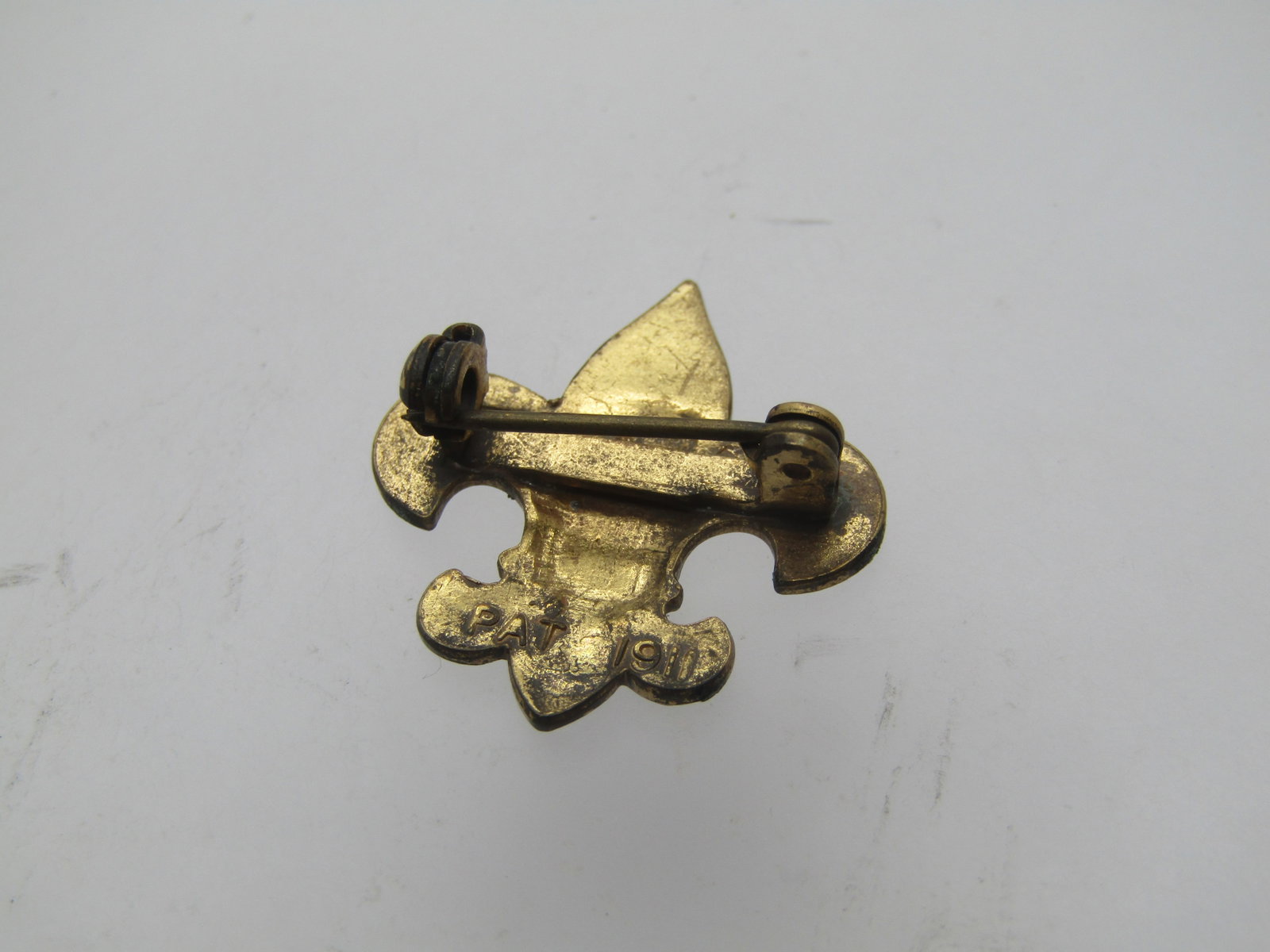 Vintage Boy Scout Logo Brooch, PAT. 1911, Mid-Century - 4