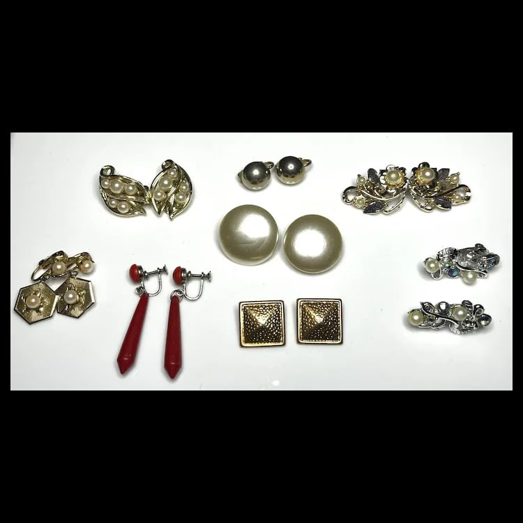 Collection of Vintage Earrings - 4
