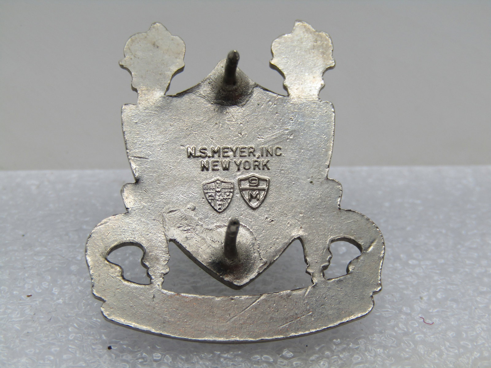 Vintage Forge the Thunderbolt Enameled Tack Pin, U.S. Army Armor School - 5