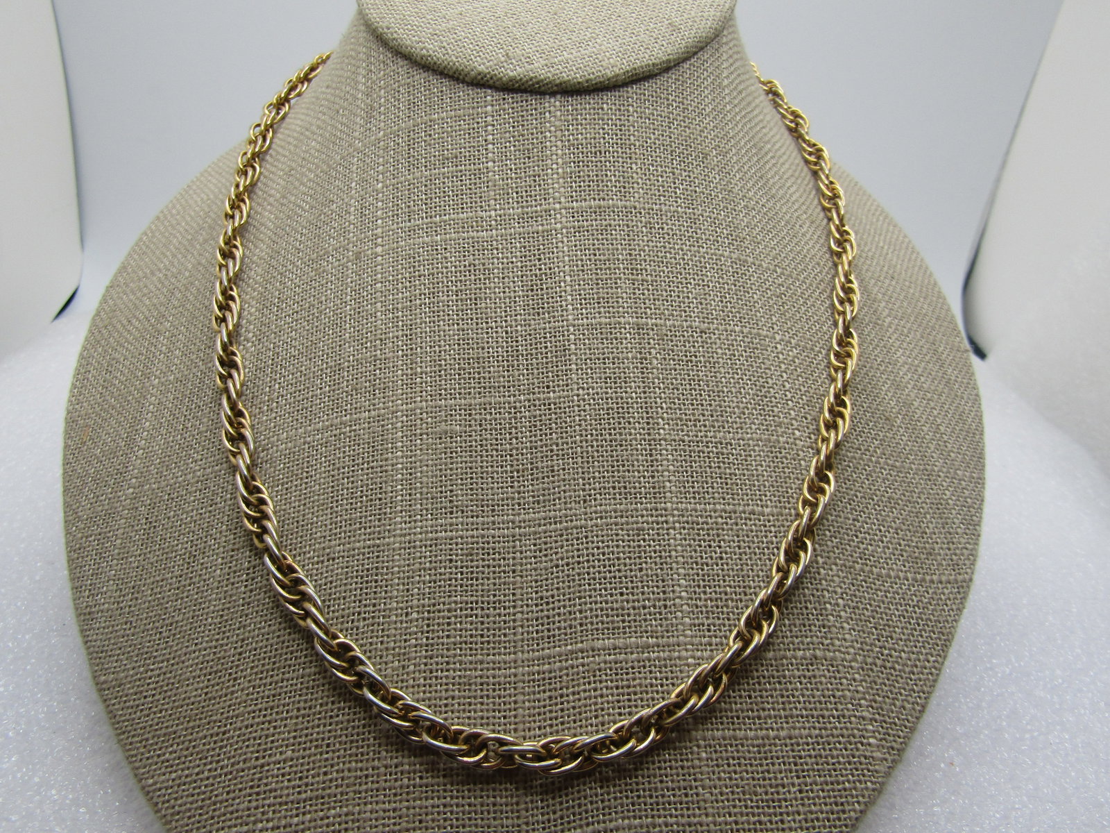 Vintage Heavy Multi-Link Chain Necklace, 22", 5mm, 1960's-1970's (1 of 4)