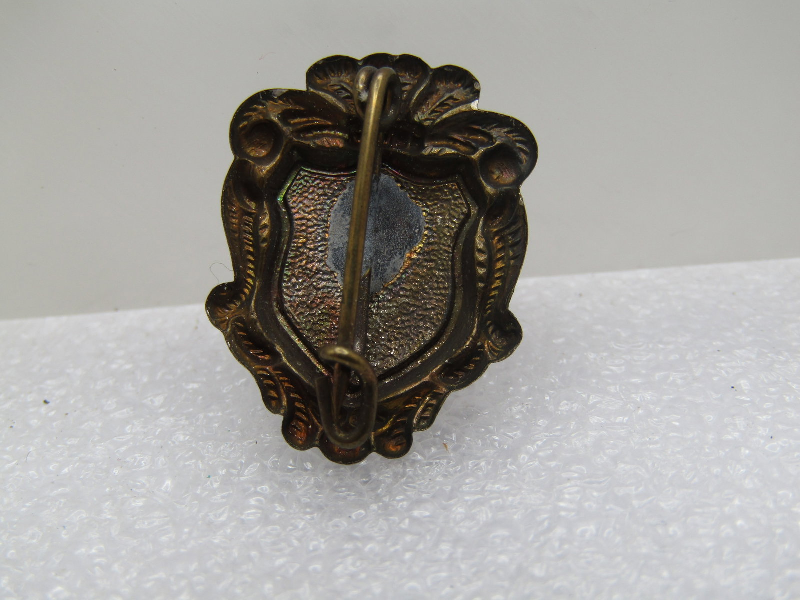 Vintage Nurnberg Crown Crest Brooch, C-Clasp, 1950's-1960's - 4
