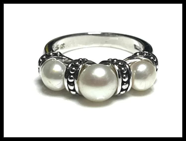 Honora Cultured Pearl Sterling Silver Ring - 2