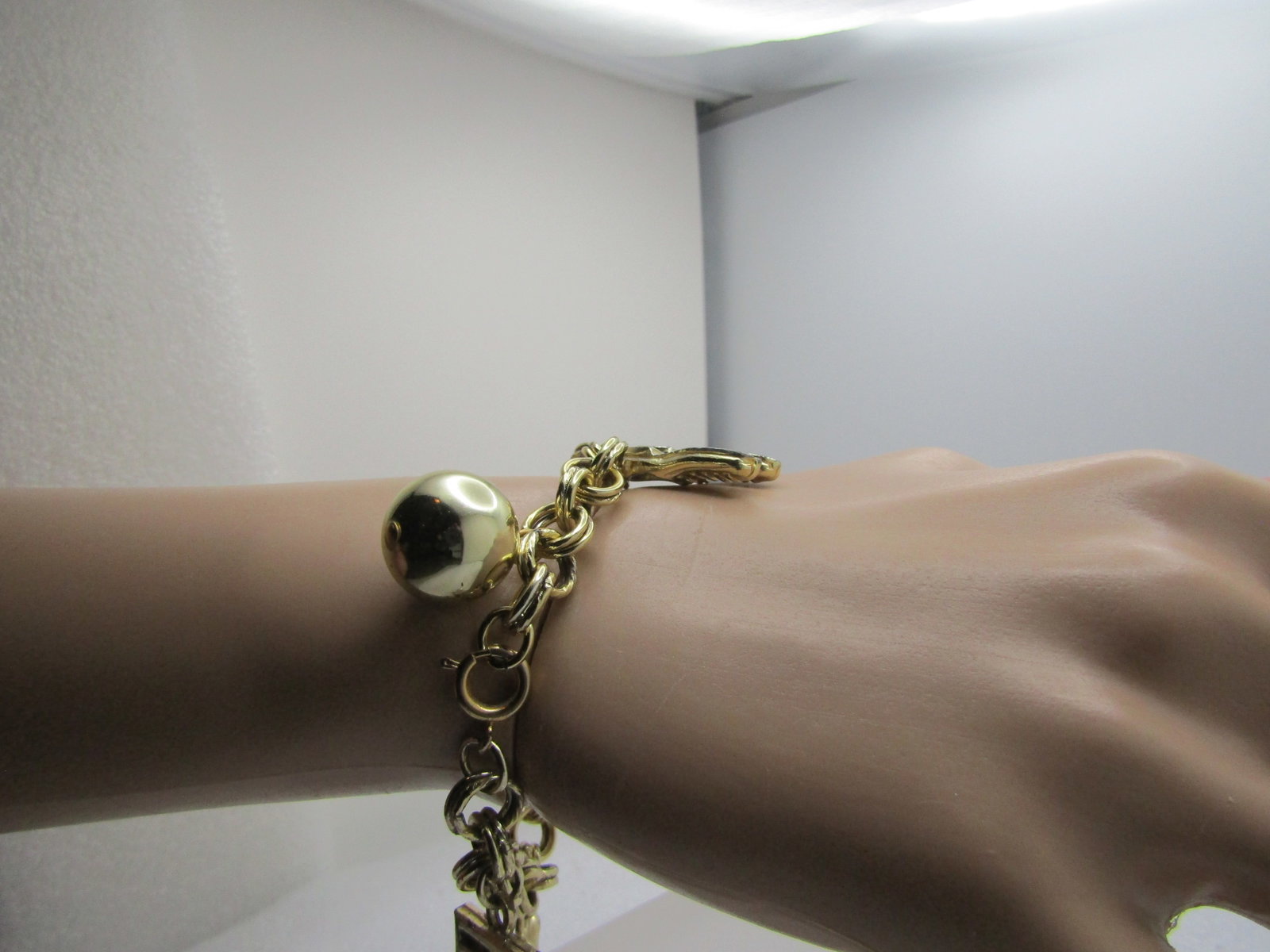 Vintage Bowling Charm Bracelet, 7", 1960's-1970's - 4