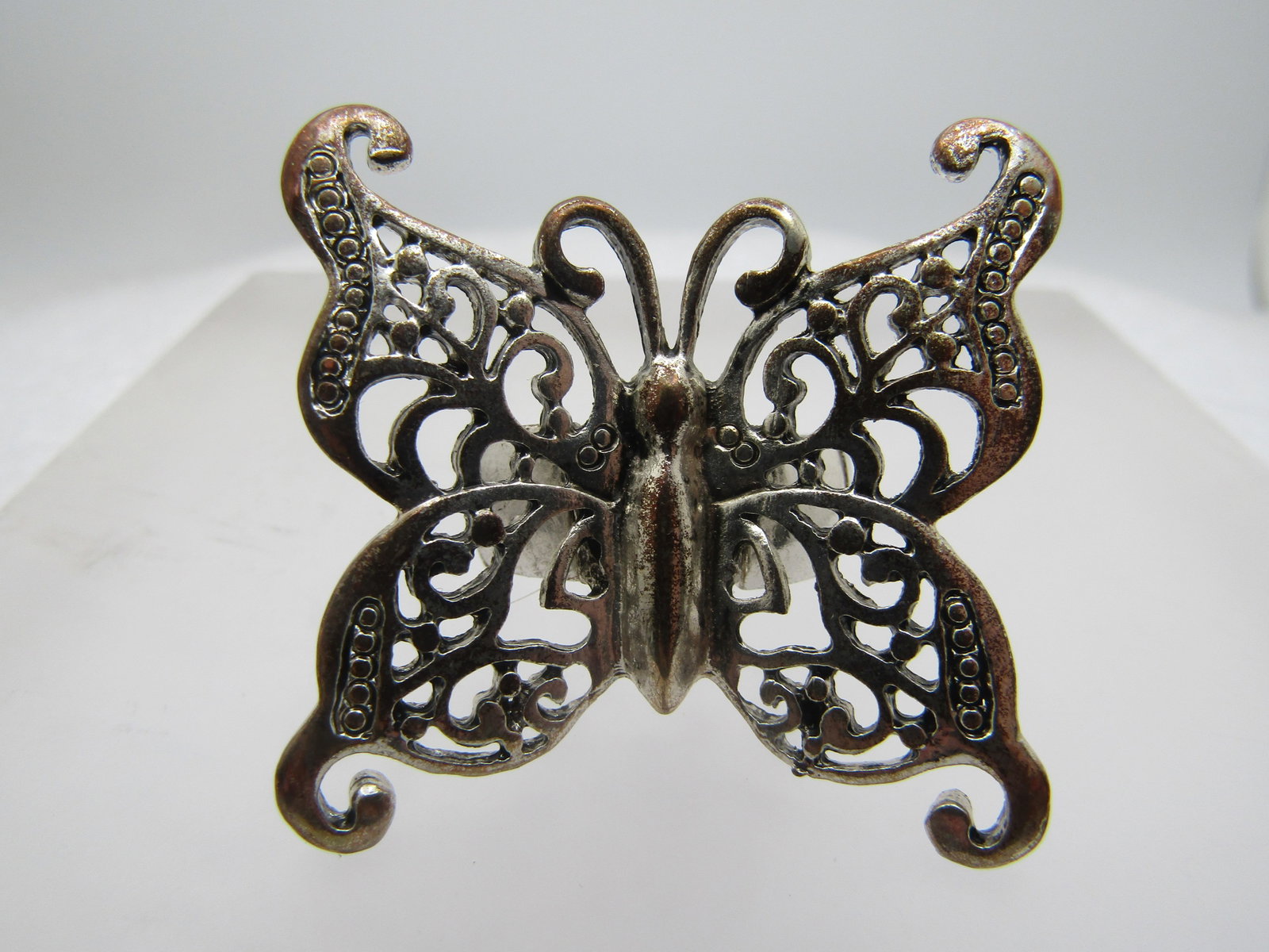 Large Butterfly Ring, Adjustable, 1990's-2000's (1 of 5)