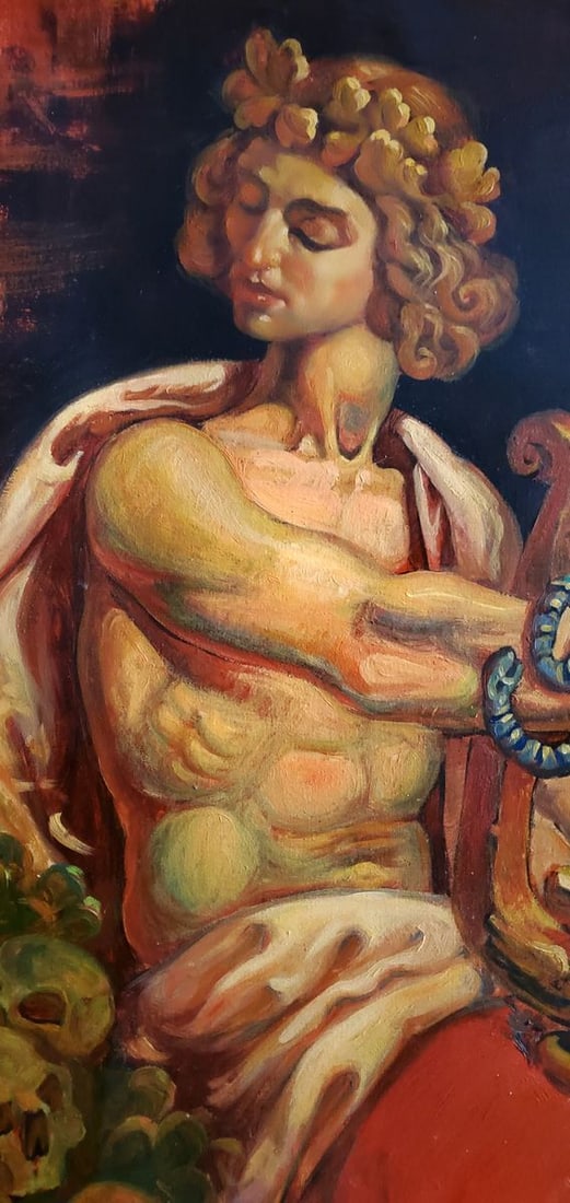 Oil painting Orpheus and Eurydice Daniil Litvinov - 4
