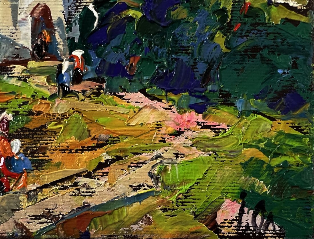 Oil painting Morning church Oleksiy Ivanyuk - 5