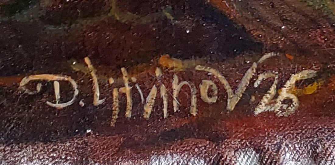 Oil painting Adoration of the Magi Daniil Litvinov - 8