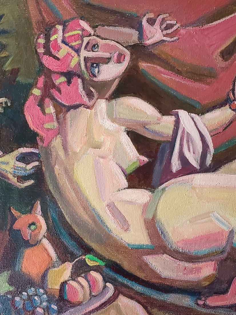 Oil painting Susanna and the elders Daniil Litvinov - 4
