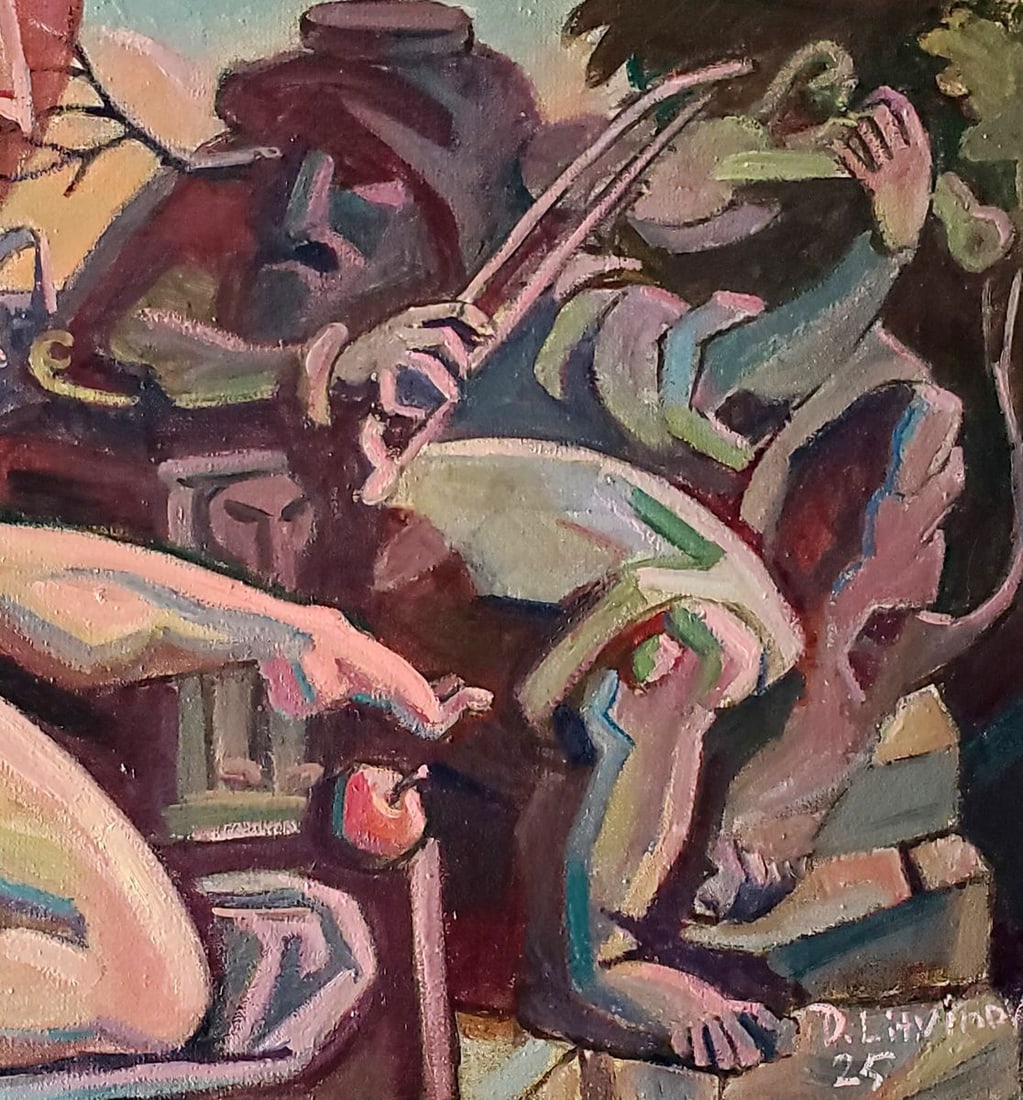 Oil painting Susanna and the elders Daniil Litvinov - 5