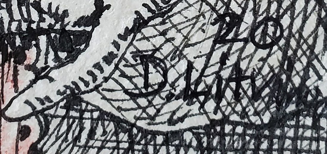 Ink painting Illustration to Gogols Viy Gogol Daniil Litvinov - 6
