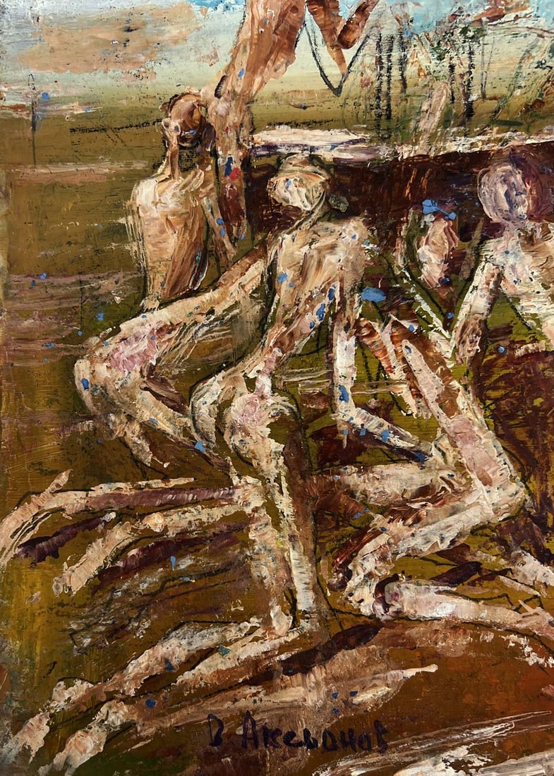 Oil painting The Savior Angel has come Vadim Aksenov - 8