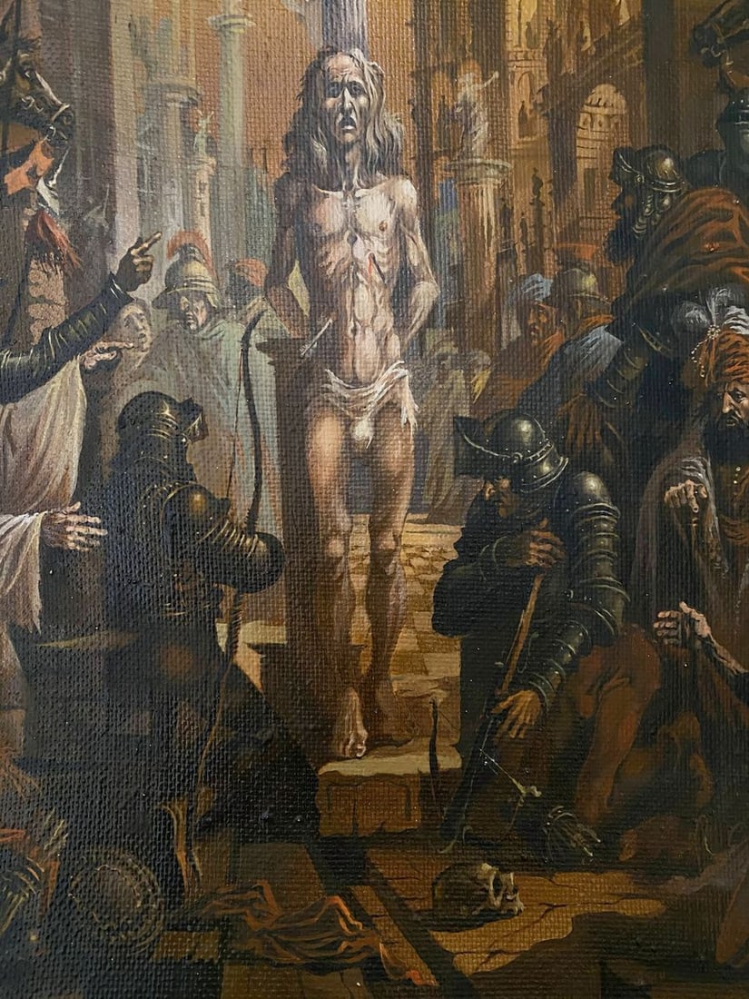 Oil painting Saint Sebastian Alexander Arkadievich Litvinov - 10
