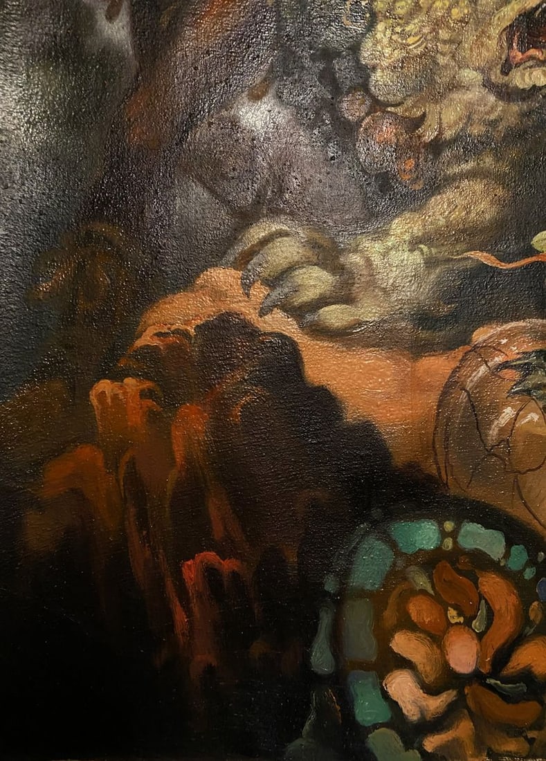 Oil painting Fantasy Alexander Arkadievich Litvinov - 3