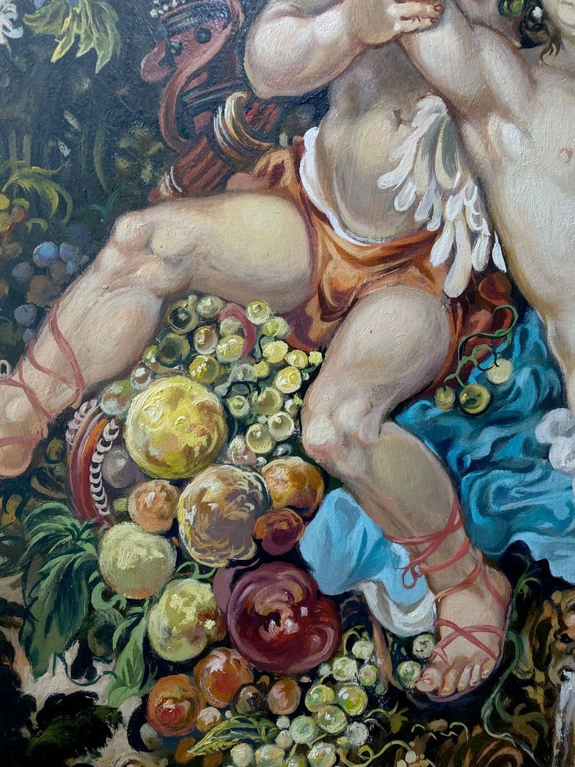 Oil painting Cupids Alexander Arkadievich Litvinov - 10
