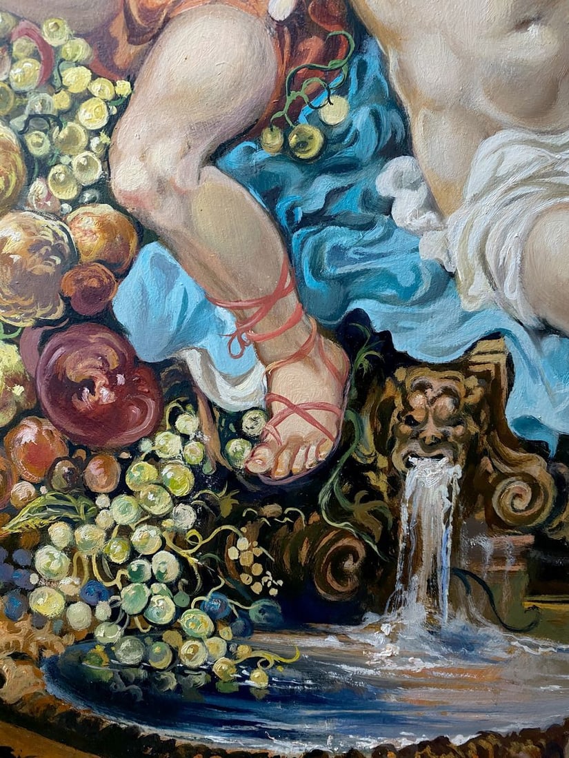 Oil painting Cupids Alexander Arkadievich Litvinov - 3