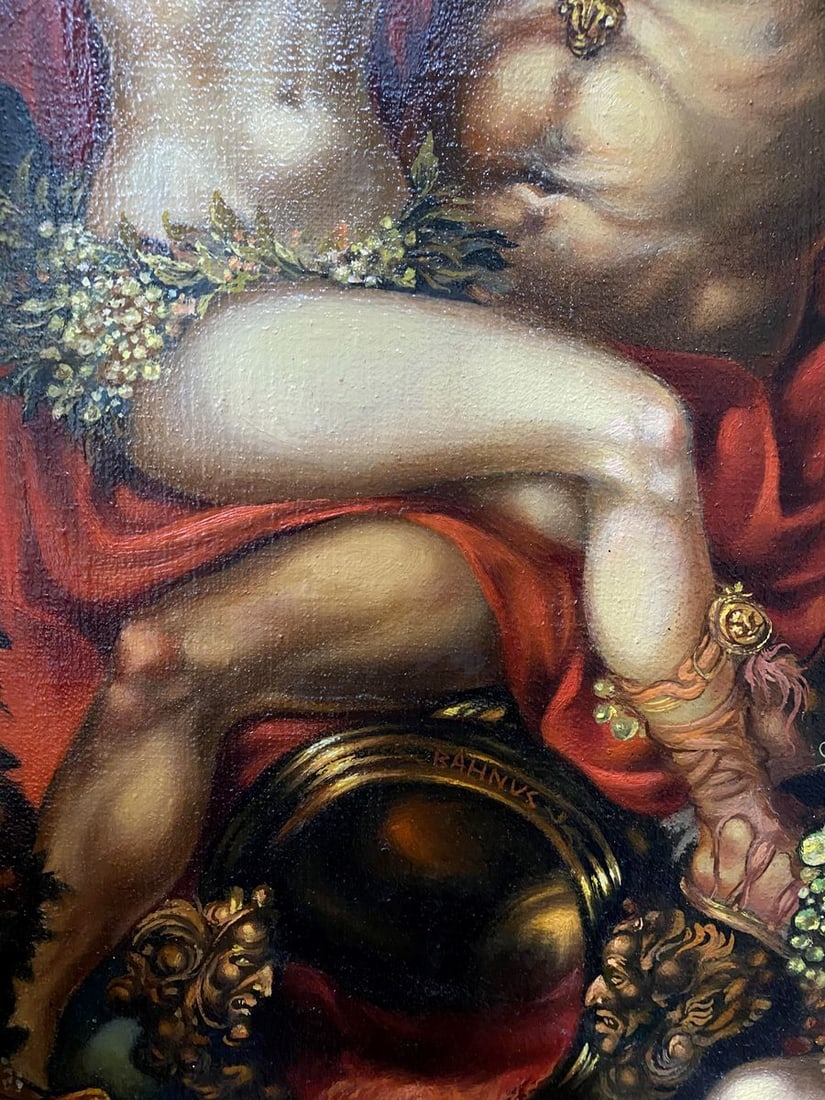 Oil painting Temptation Alexander Arkadievich Litvinov - 11