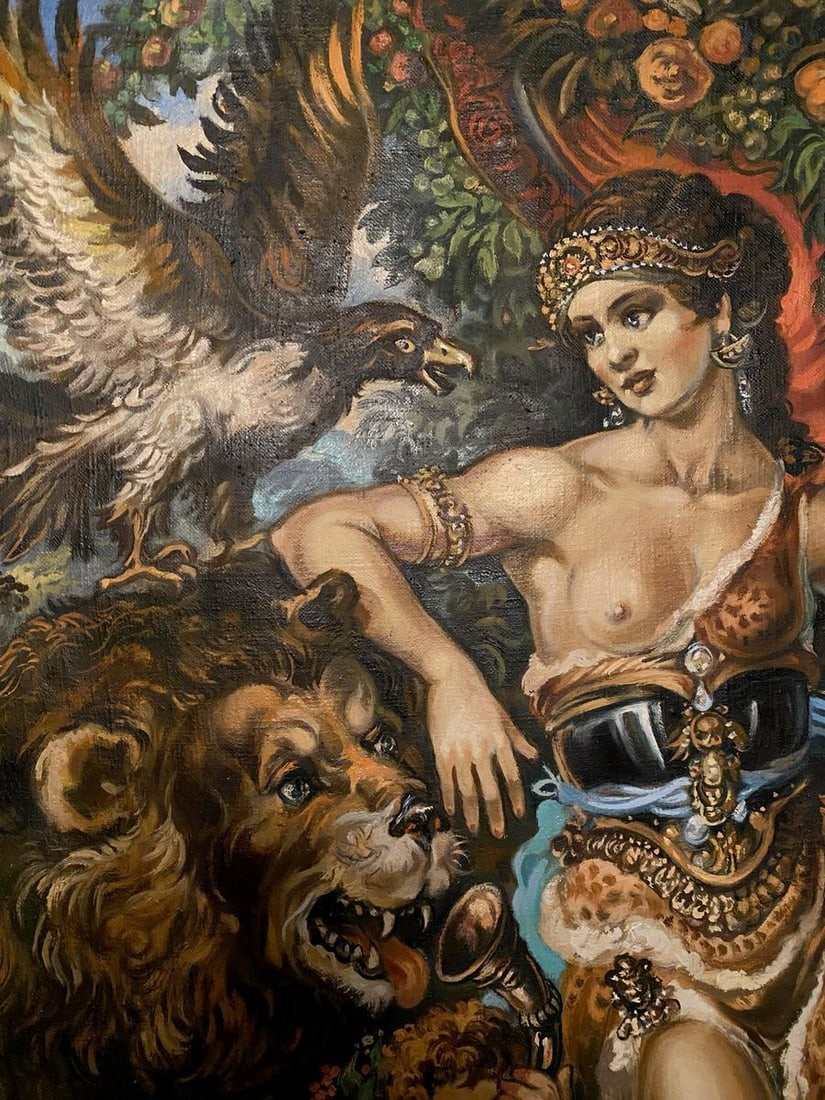 Oil painting Diana Alexander Arkadievich Litvinov - 12