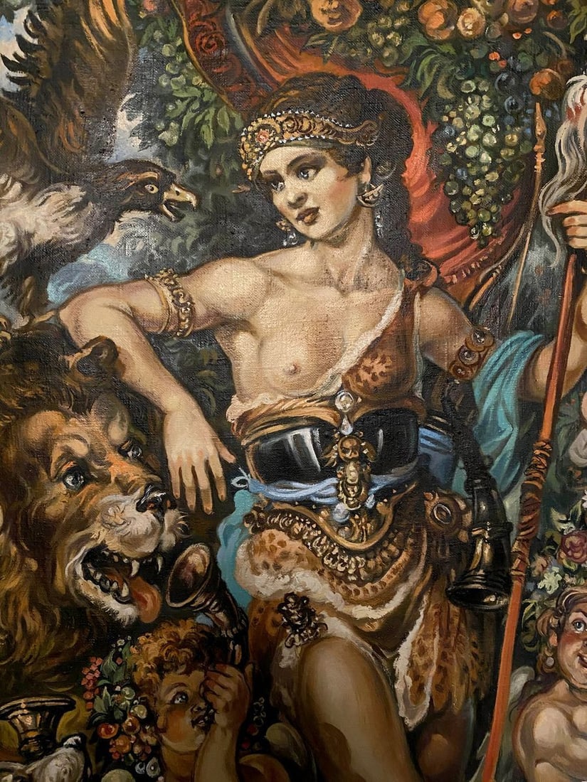 Oil painting Diana Alexander Arkadievich Litvinov - 13