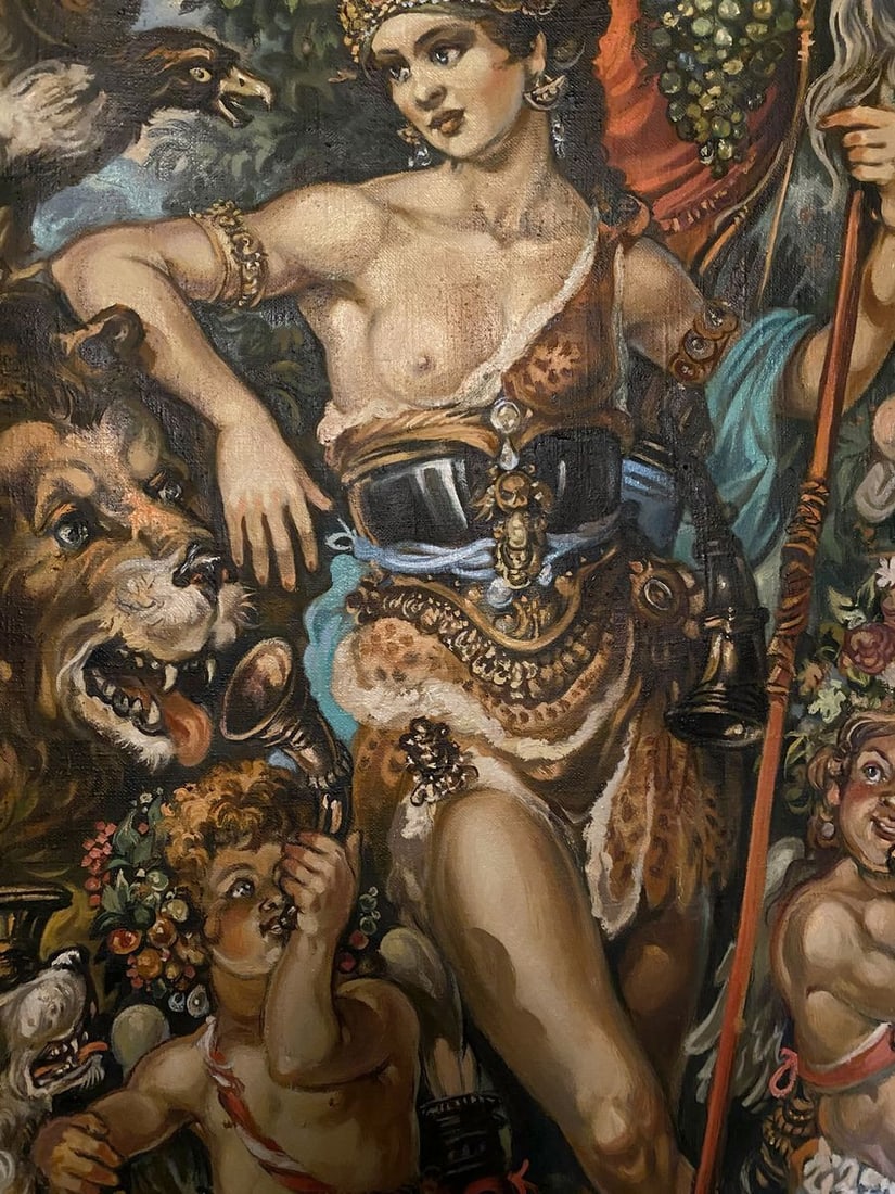 Oil painting Diana Alexander Arkadievich Litvinov - 14