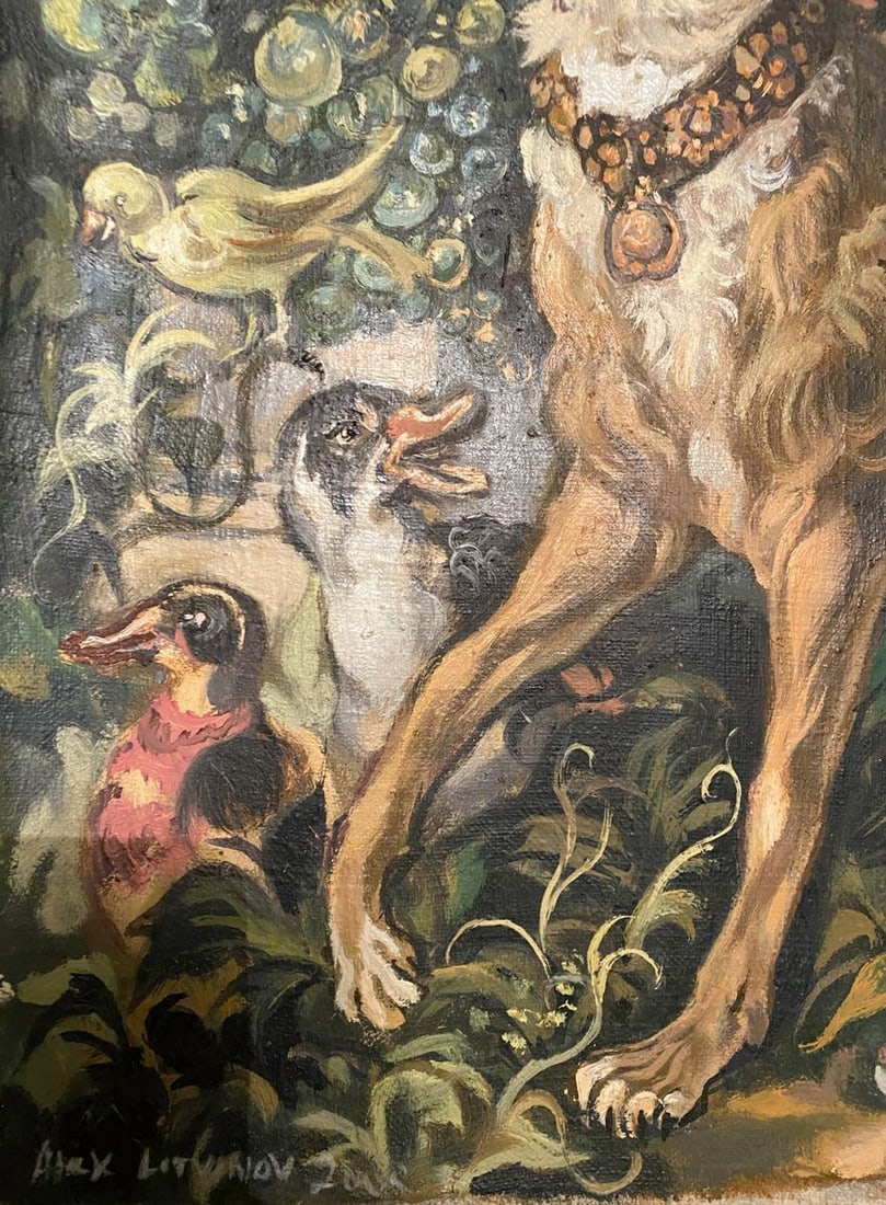 Oil painting Diana Alexander Arkadievich Litvinov - 2