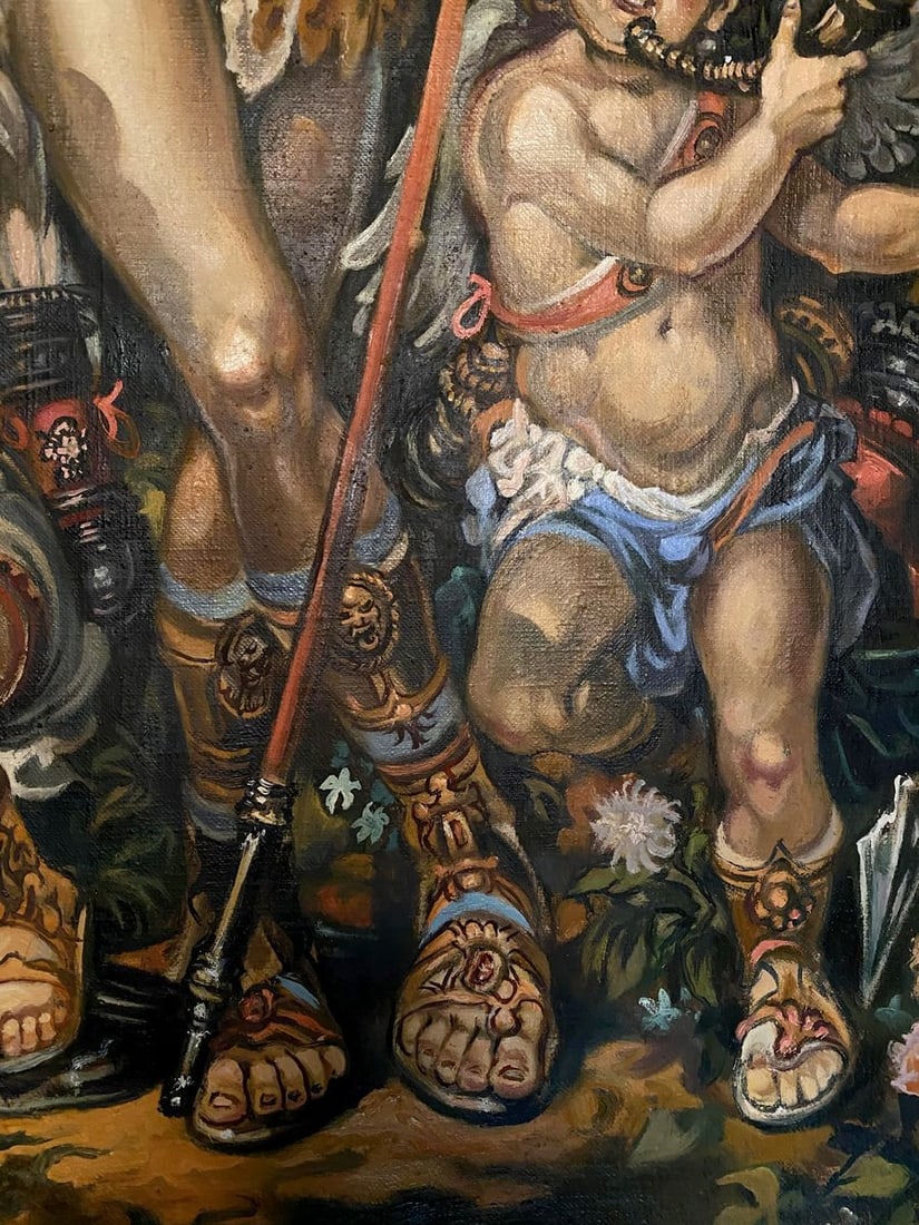 Oil painting Diana Alexander Arkadievich Litvinov - 4