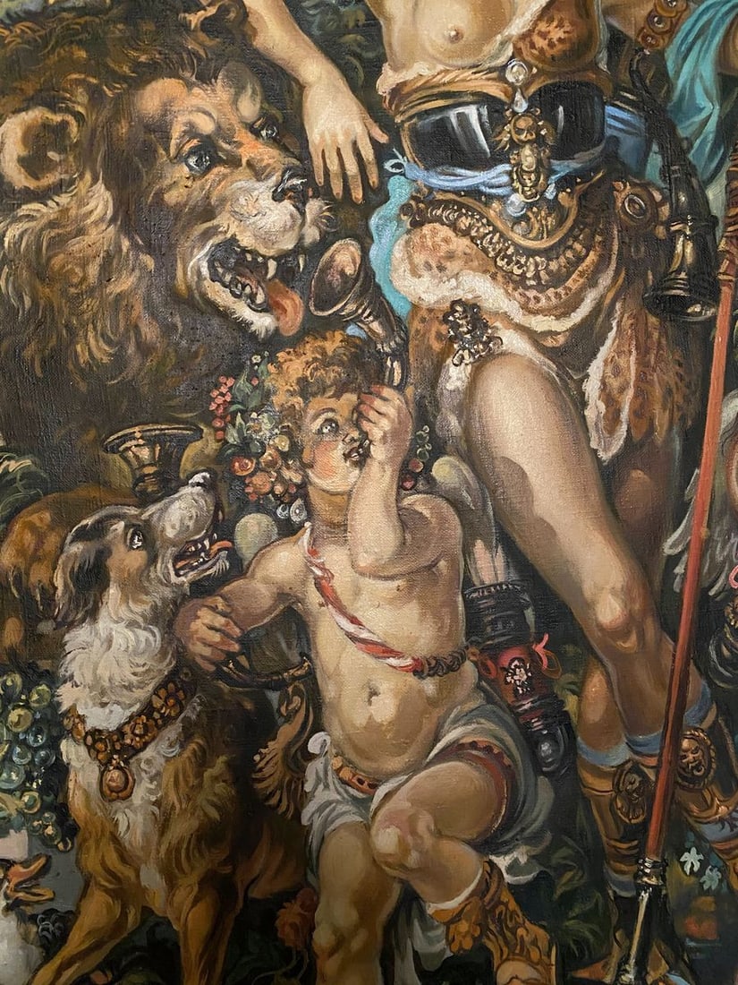 Oil painting Diana Alexander Arkadievich Litvinov - 6