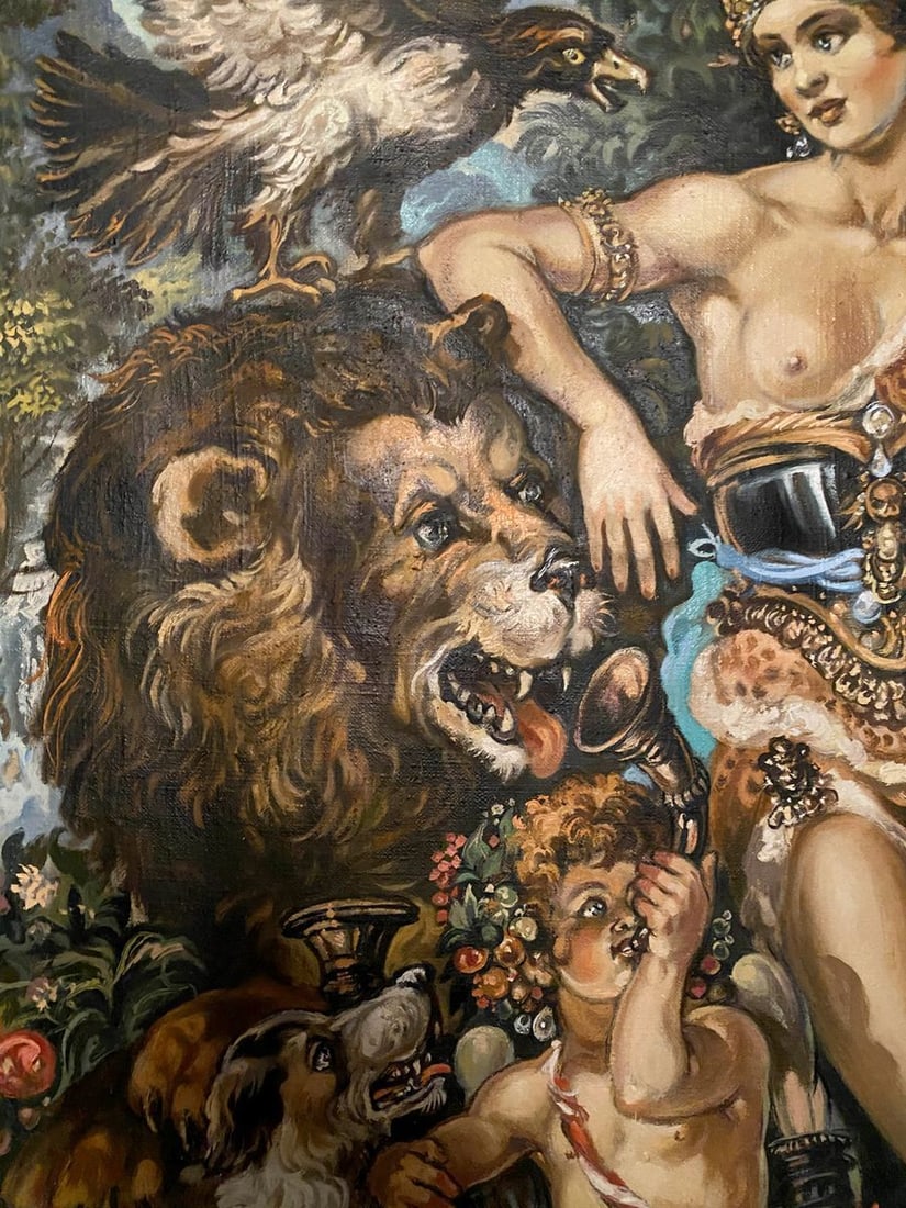 Oil painting Diana Alexander Arkadievich Litvinov - 7