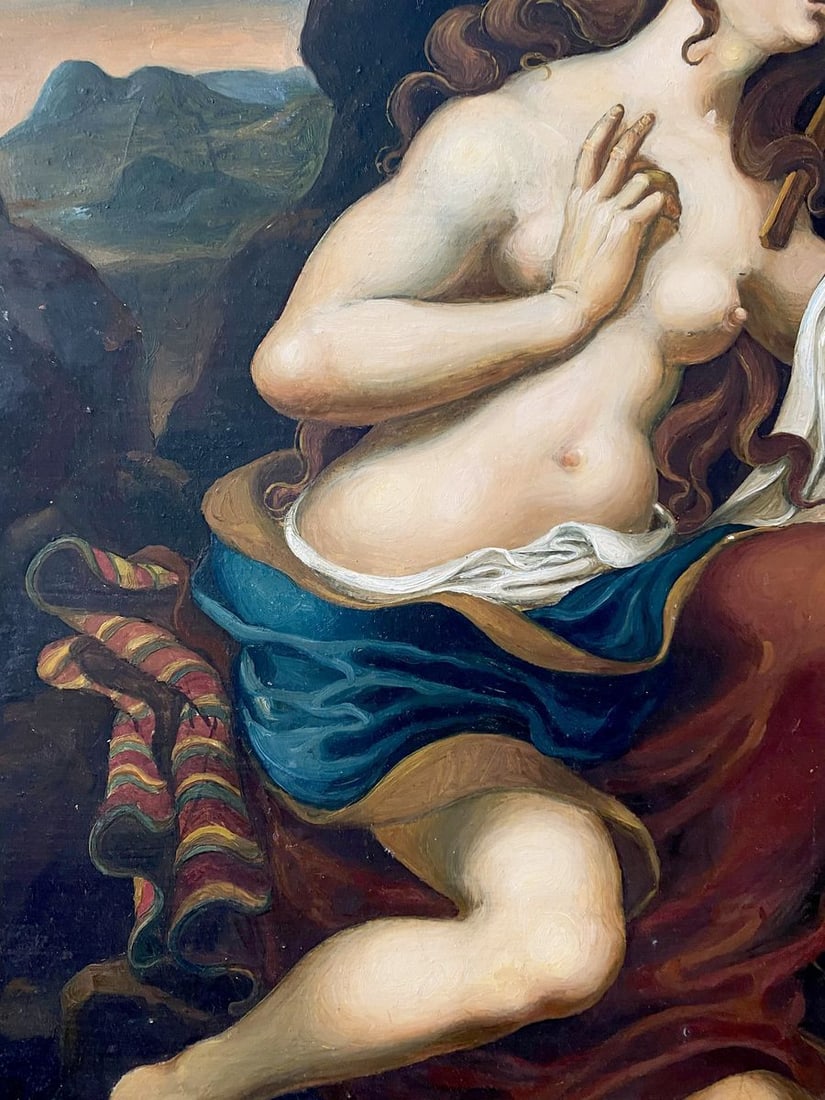 Oil painting Penitent Magdalene Litvinov Oleg Arkad'yevich - 10