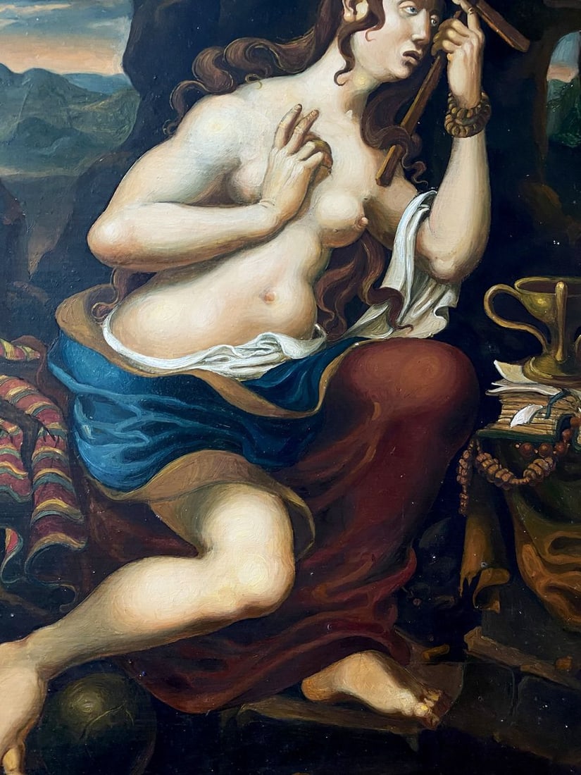 Oil painting Penitent Magdalene Litvinov Oleg Arkad'yevich - 4