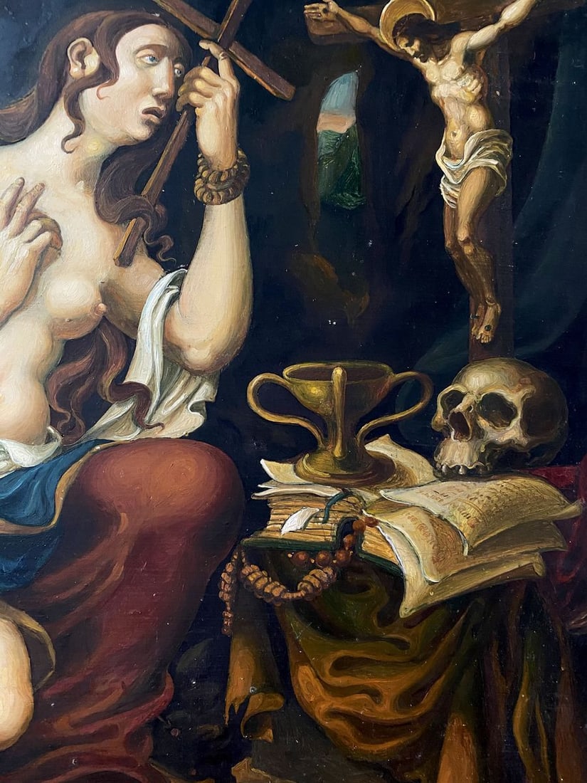 Oil painting Penitent Magdalene Litvinov Oleg Arkad'yevich - 6