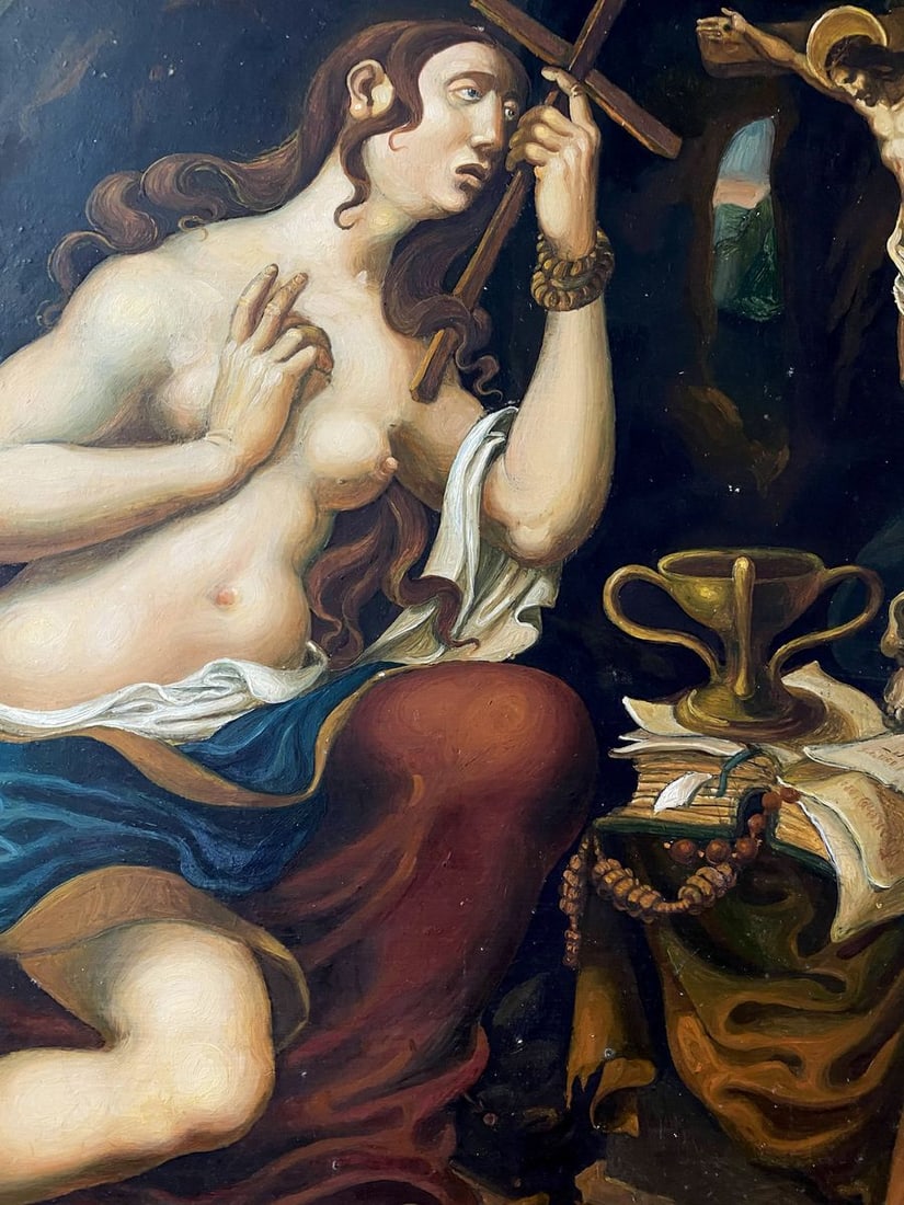 Oil painting Penitent Magdalene Litvinov Oleg Arkad'yevich - 7