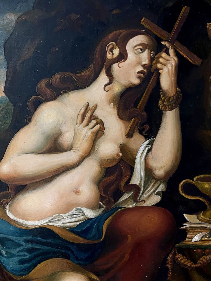 Oil painting Penitent Magdalene Litvinov Oleg Arkad'yevich - 9