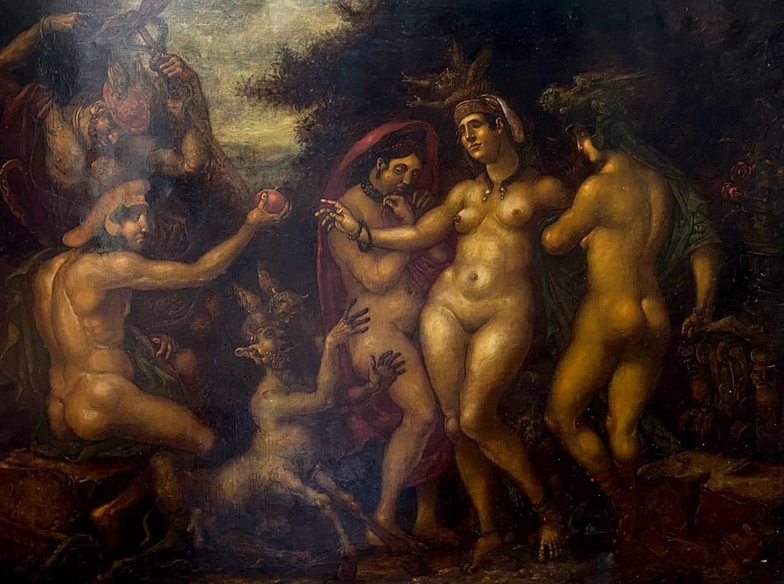 Oil painting Perseus and Andromeda Litvinov Oleg Arkad'yevich (1 of 12)