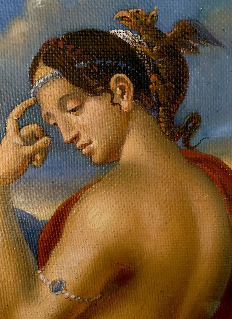 Oil painting Meditation Litvinov Oleg Arkad'yevich - 5