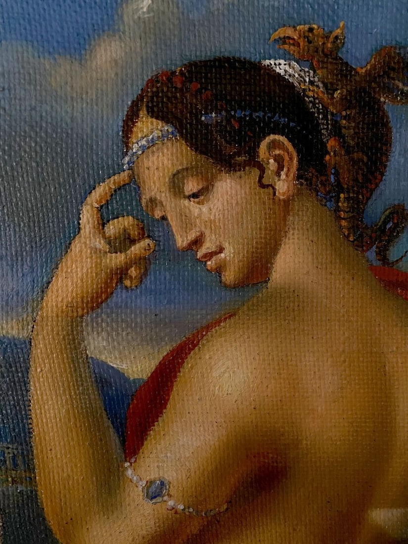 Oil painting Meditation Litvinov Oleg Arkad'yevich - 6