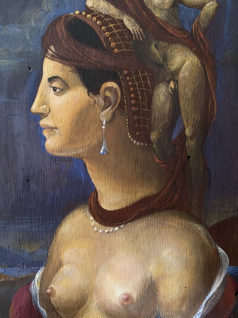 Oil painting Messalina Litvinov Oleg Arkad'yevich - 4