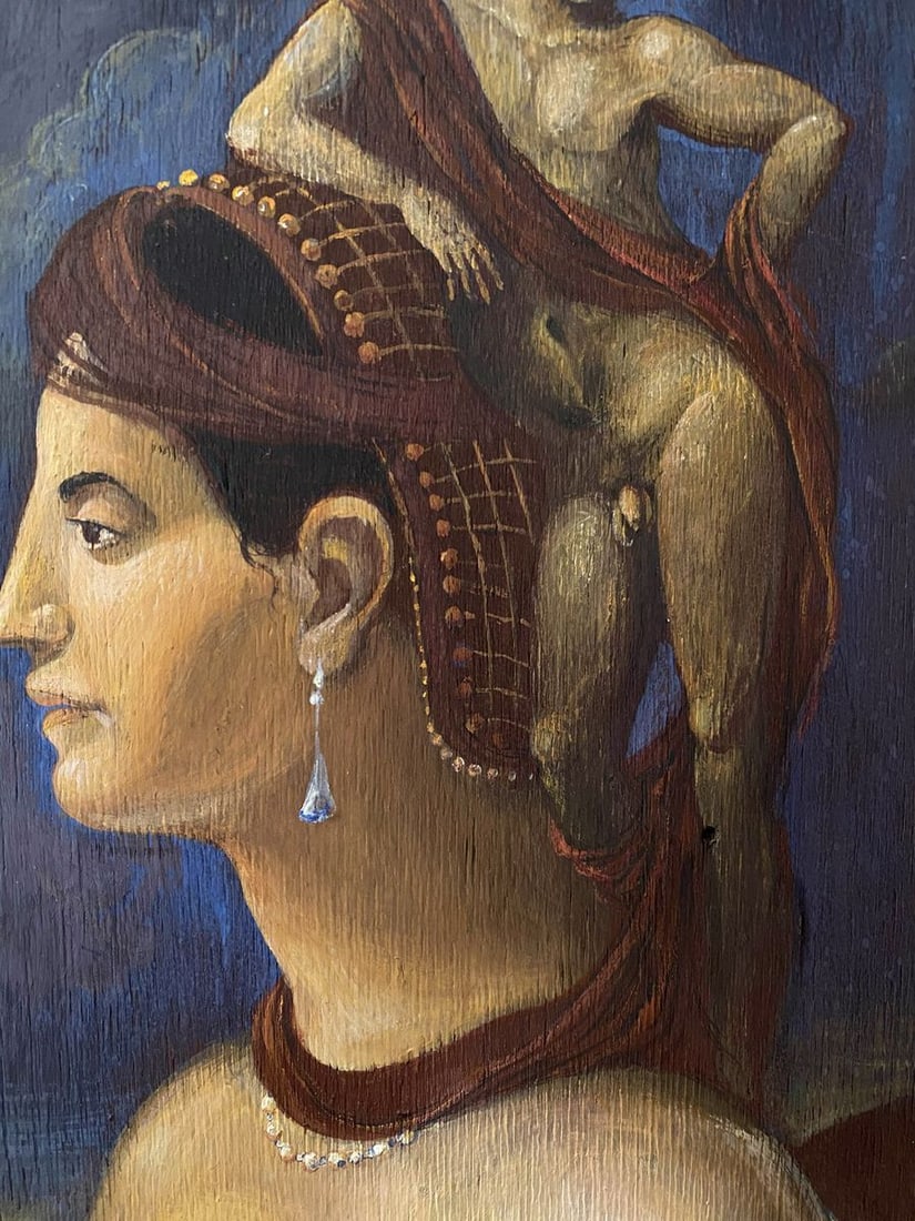 Oil painting Messalina Litvinov Oleg Arkad'yevich - 5
