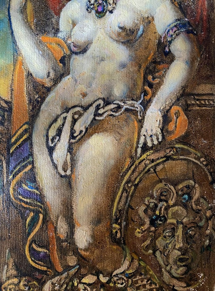 Oil painting Athena Litvinov Oleg Arkad'yevich - 5