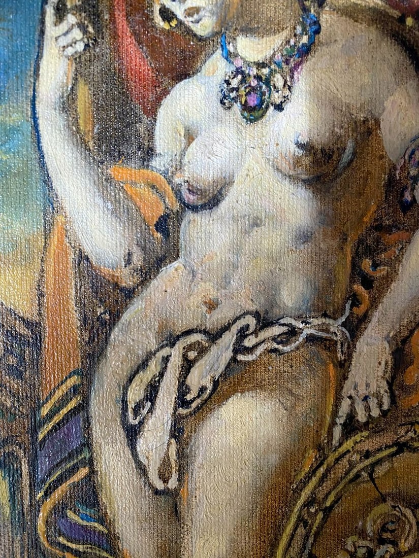 Oil painting Athena Litvinov Oleg Arkad'yevich - 6