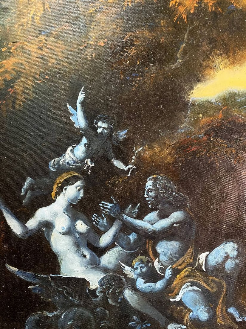 Oil painting Athenian evenings Litvinov Oleg Arkad'yevich - 2