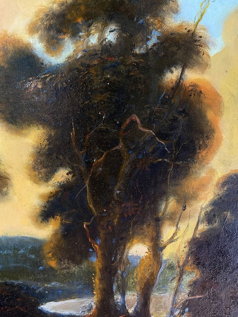 Oil painting Athenian evenings Litvinov Oleg Arkad'yevich - 5