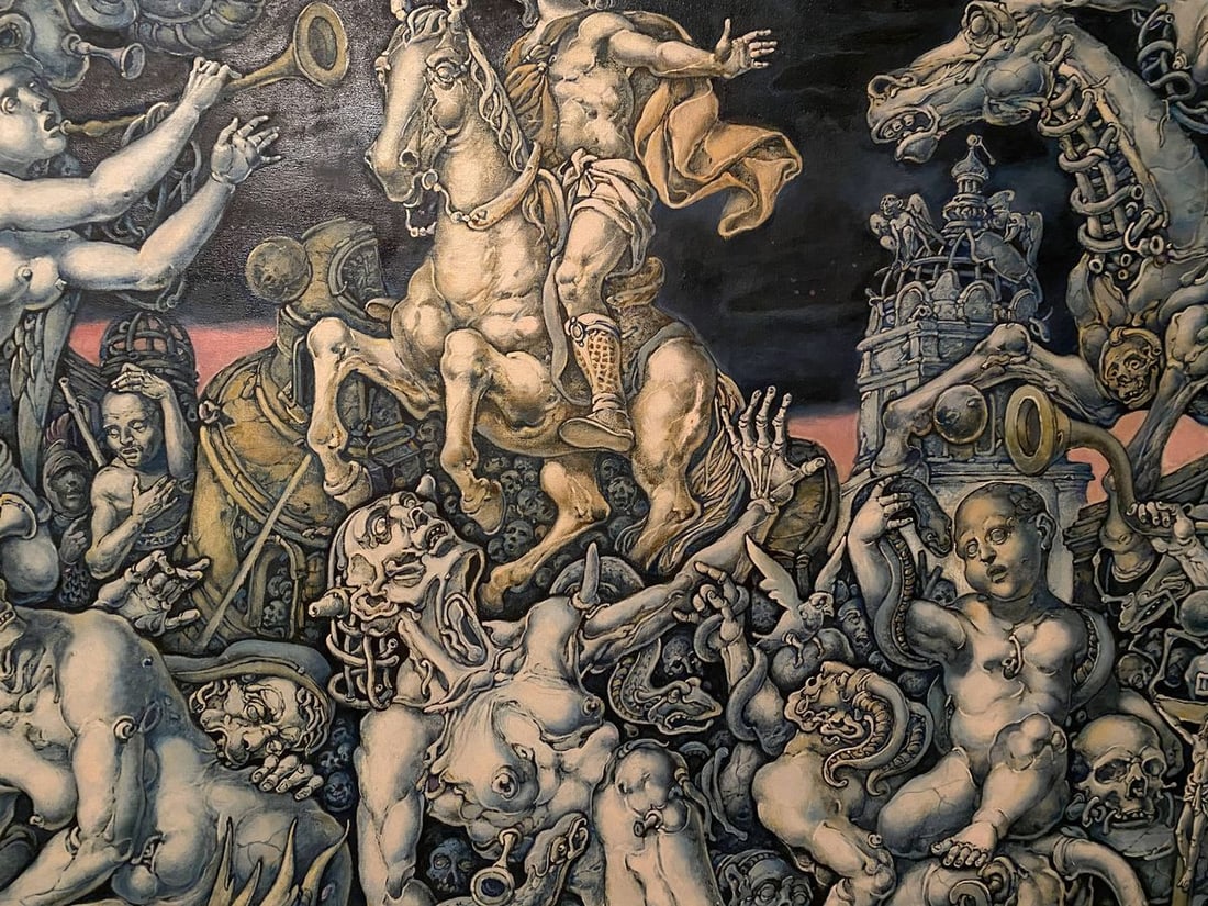 Oil painting Destruction Litvinov Oleg Arkad'yevich - 10