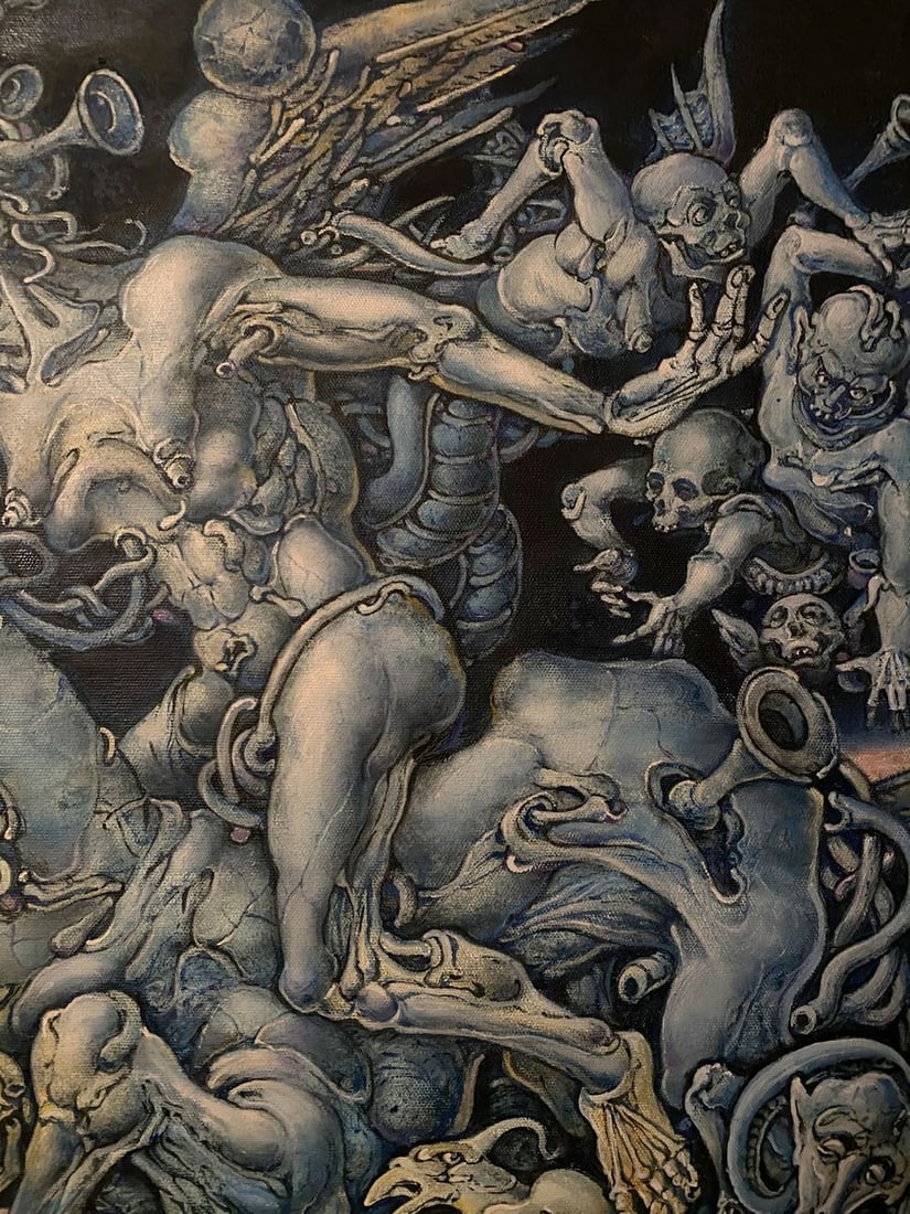 Oil painting Destruction Litvinov Oleg Arkad'yevich - 4