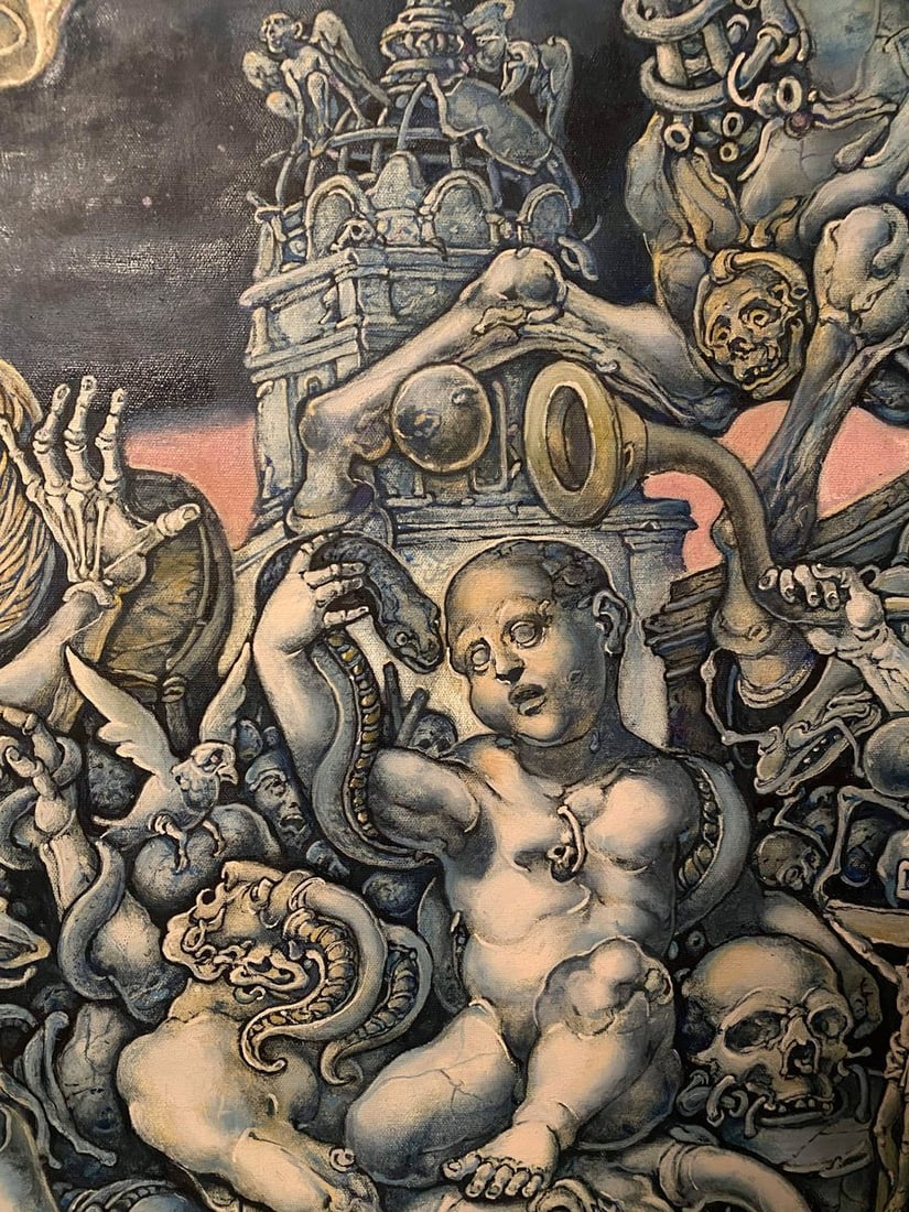Oil painting Destruction Litvinov Oleg Arkad'yevich - 5