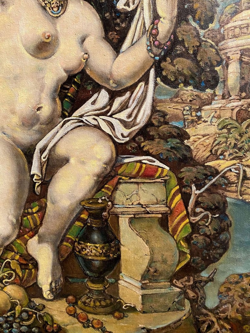 Oil painting Susanna and the Elders Litvinov Oleg Arkad'yevich - 3