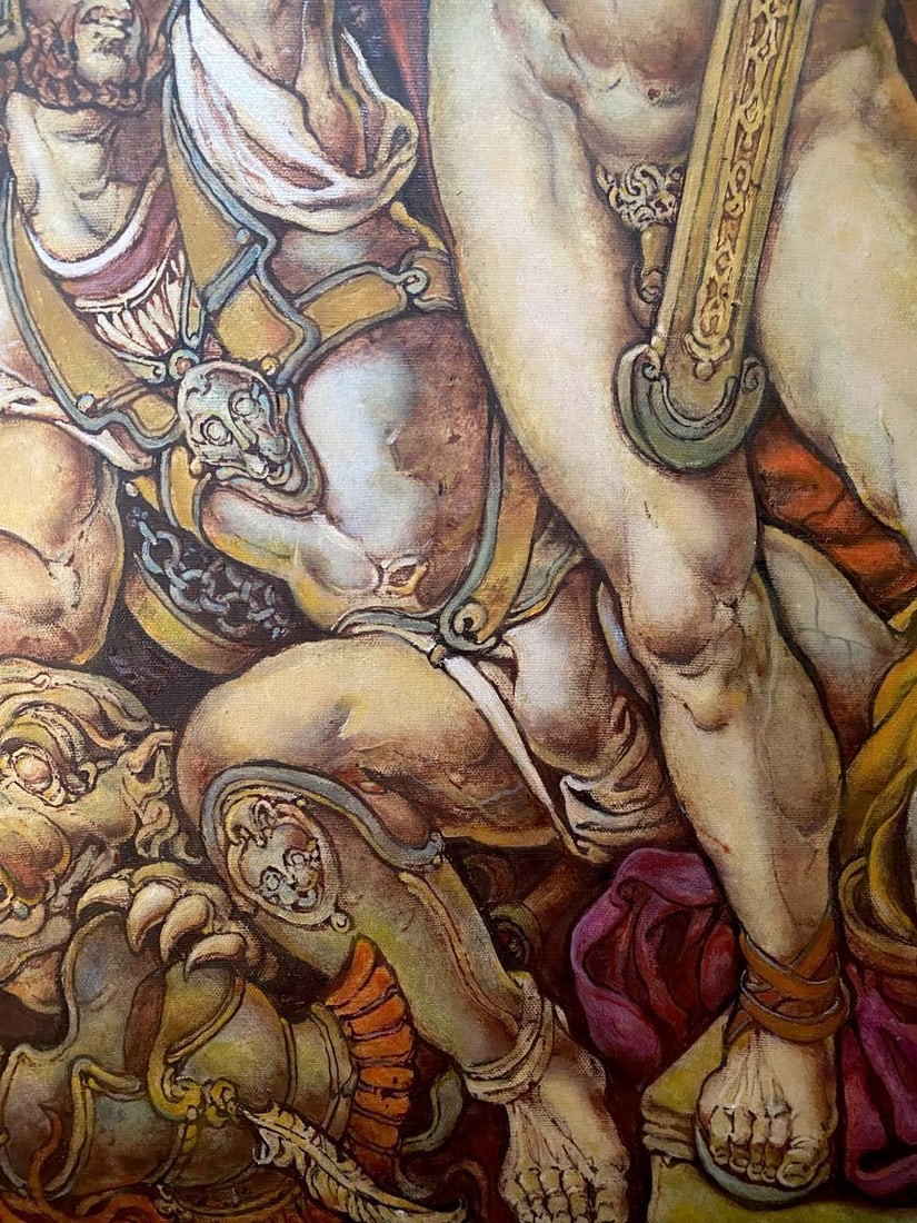 Oil painting Troy Litvinov Oleg Arkad'yevich - 4