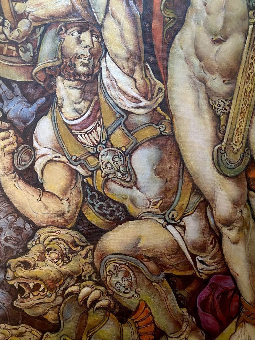 Oil painting Troy Litvinov Oleg Arkad'yevich - 5