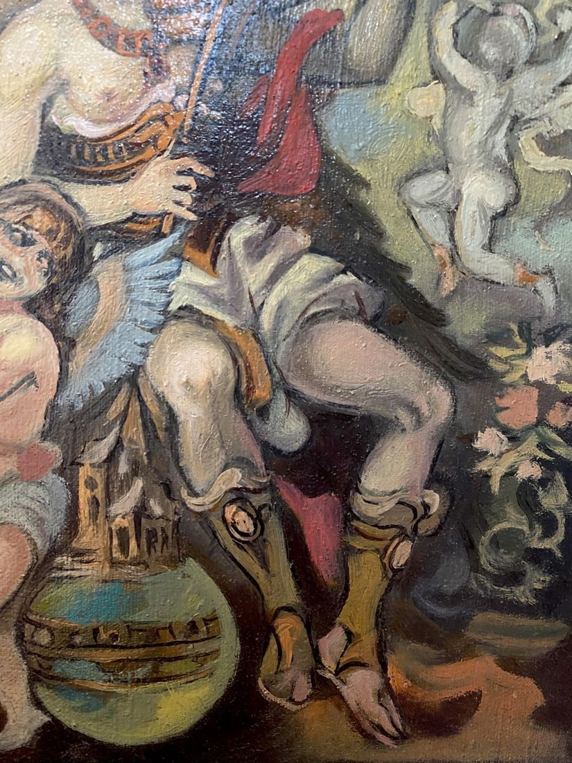 Oil painting Violin playing Litvinov Oleg Arkad'yevich - 2